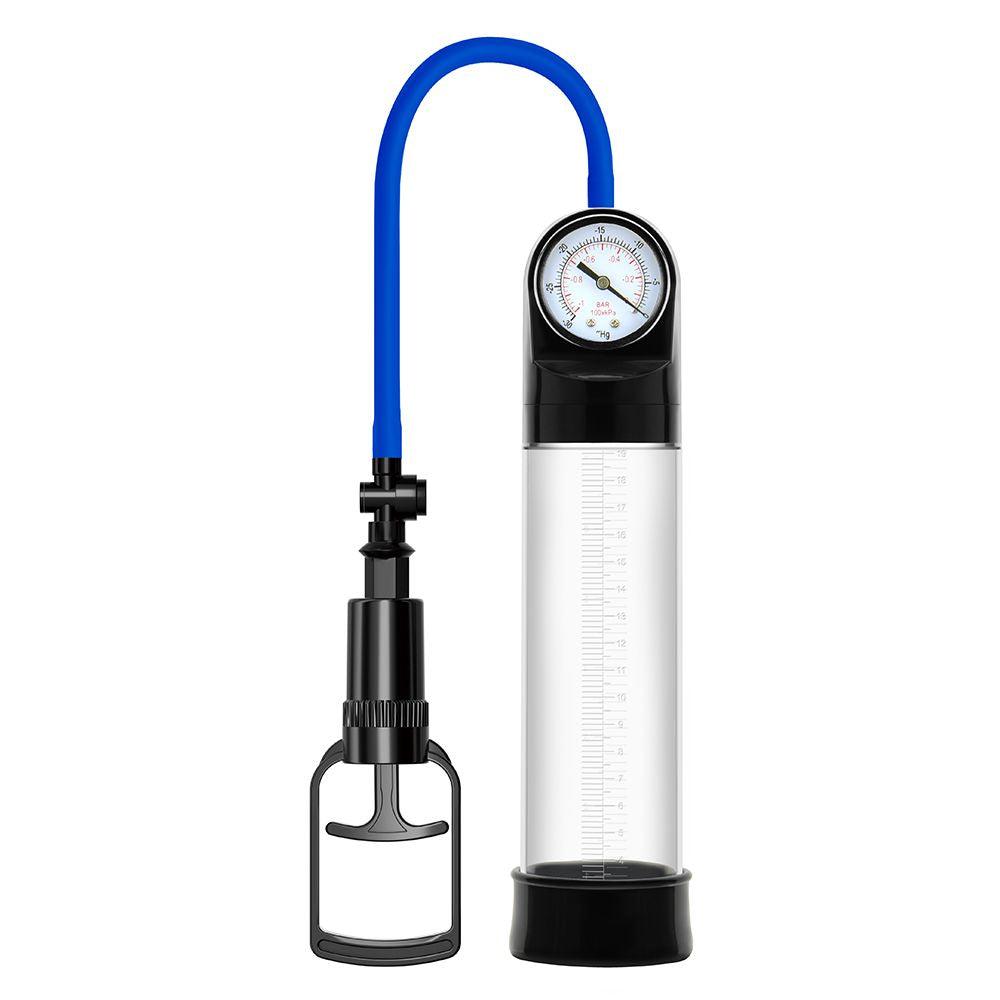 LuvPump ClassiXtra Advanced Penis Pump with Pressure Gauge