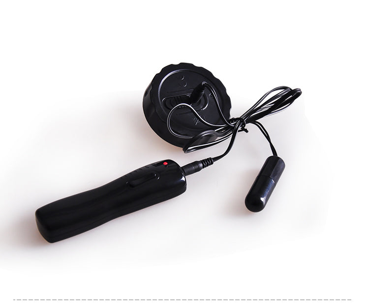 Passions Cup Vagina Pocket Pussy with Wired Remote Control