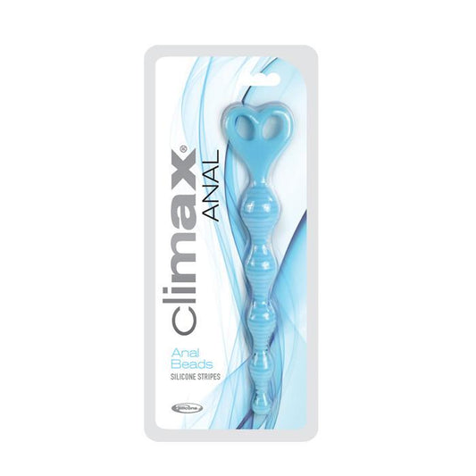 Climax Anal Silicone Stripes Anal Beads-0