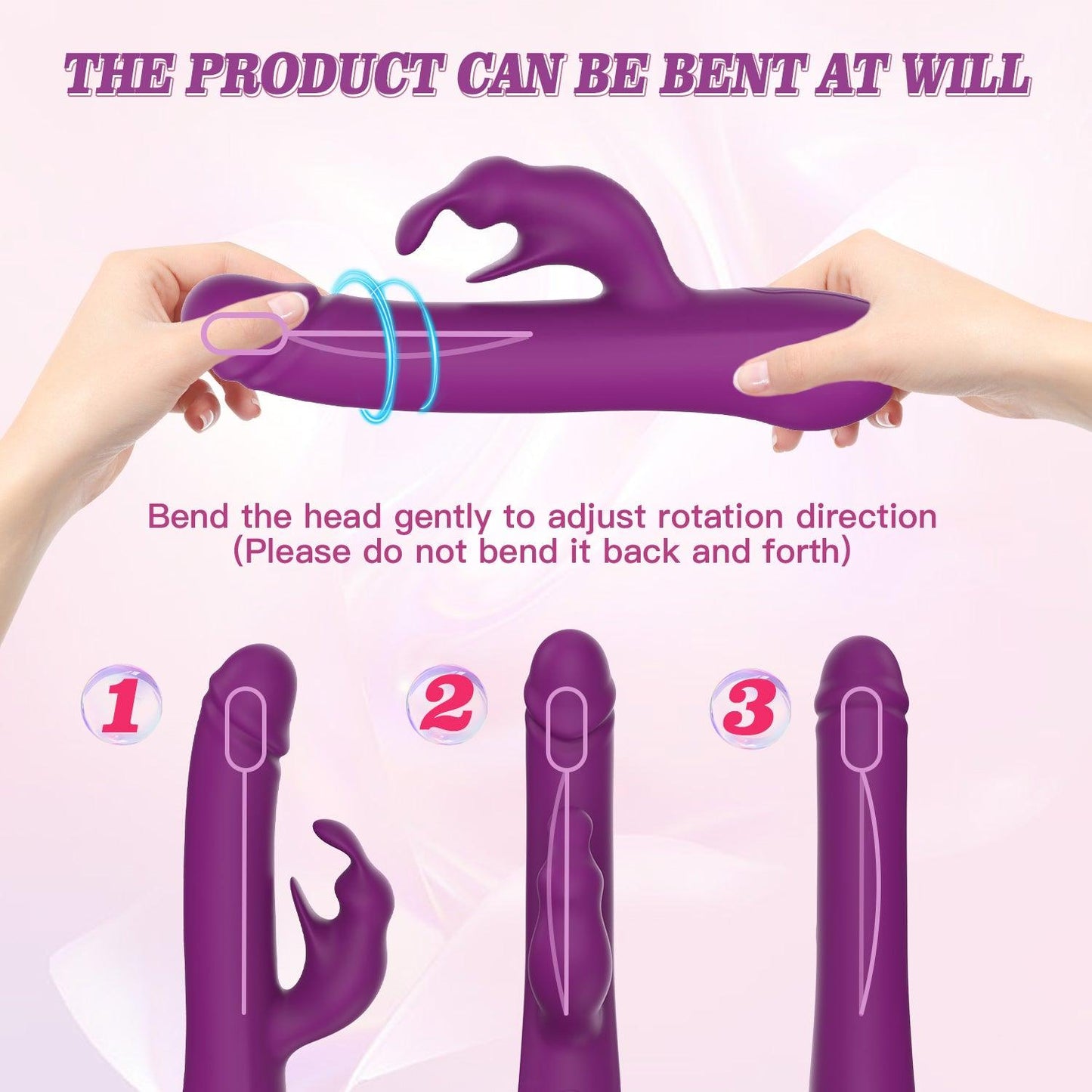 y.Love Ivan Rotating Rabbit Vibrator