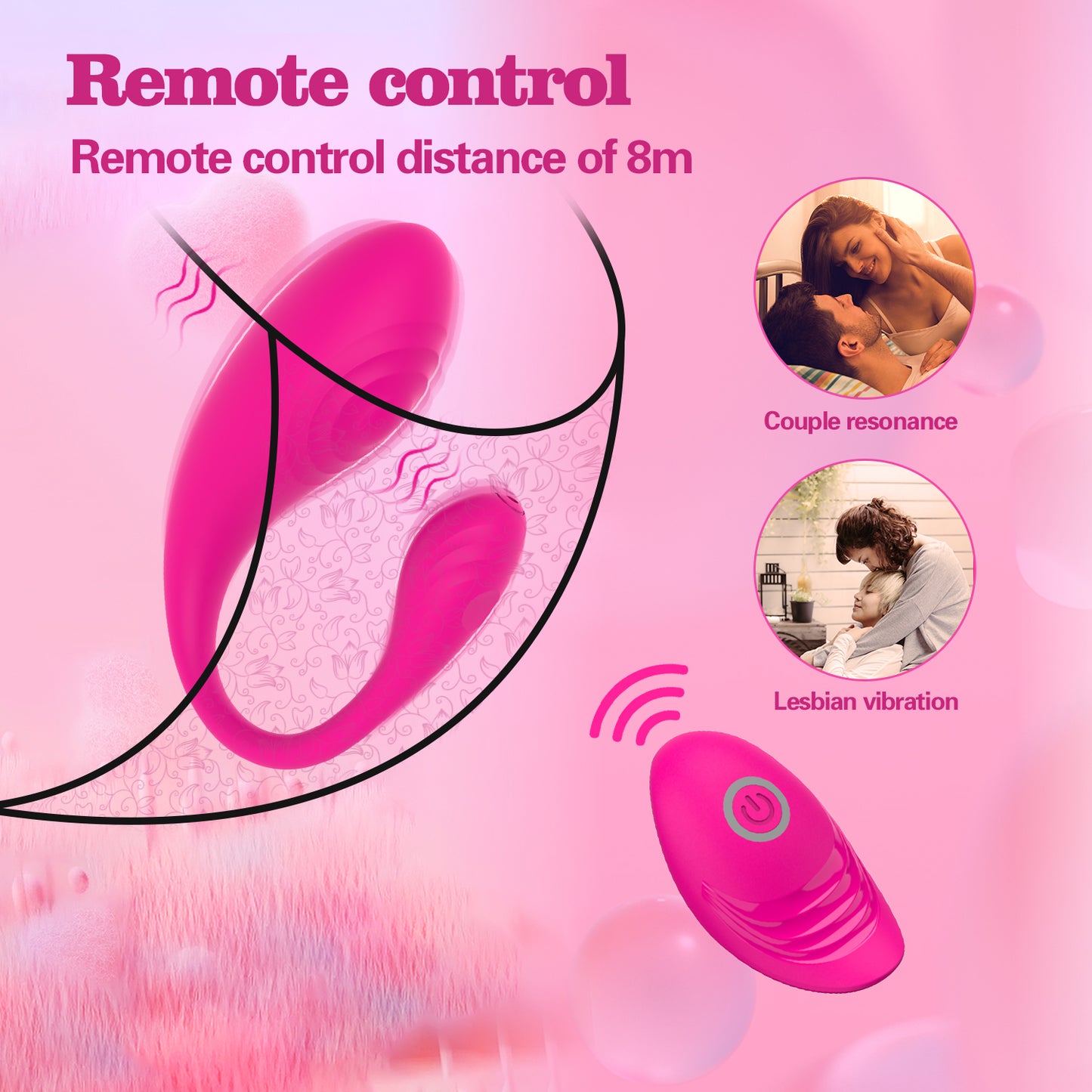y.Love Letitia Remote Control Couples Vibrator