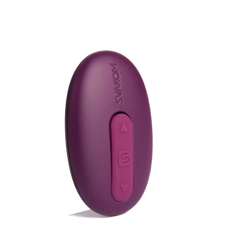Svakom Elva Rechargeable Remote Control Vibrating Bullet - Violet