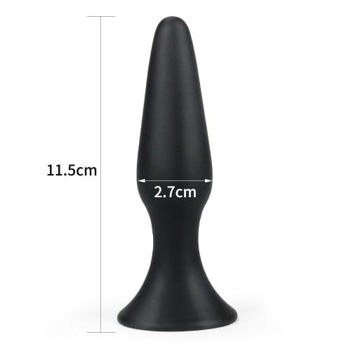 Lovetoy 4.5" Silicone Classic Anal Plug - Small