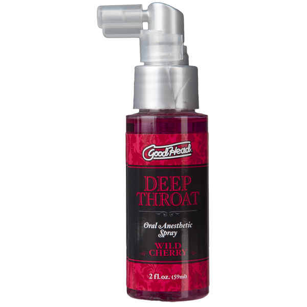Doc Johnson GoodHead Deep Throat Oral Anesthetic Spray 59ml - Cherry
