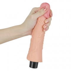 Lovetoy Products 8.3'' Real Softee Ultra Soft Realistic Vibrator - Light