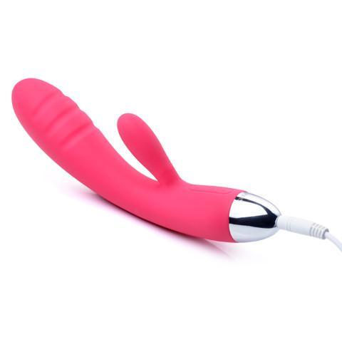 Svakom Barbara Rechargeable Ribbed Dual Motor Vibrator - Plum