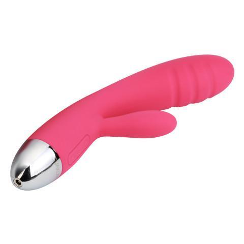 Svakom Barbara Rechargeable Ribbed Dual Motor Vibrator - Plum