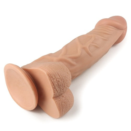 Lovetoy Real Extreme 9.0'' Realistic Dildo with Suction Cup Base - Light