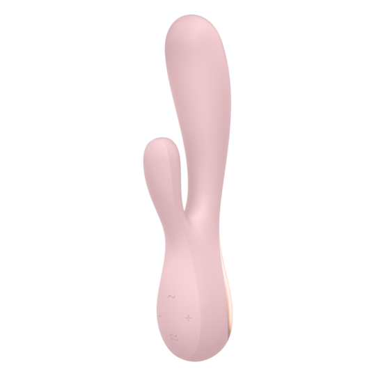 Satisfyer Rechargeable Mono Flex Rabbit Vibrator with App Control - Mauve