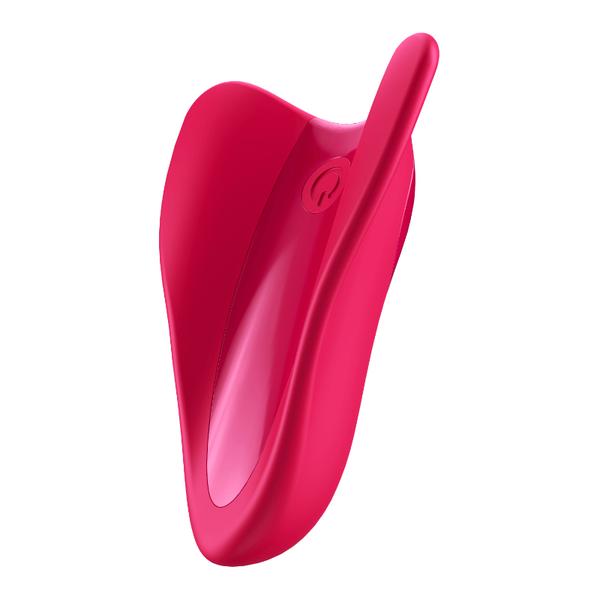 Satisfyer High Fly Rechargeable Finger Vibrator - Red