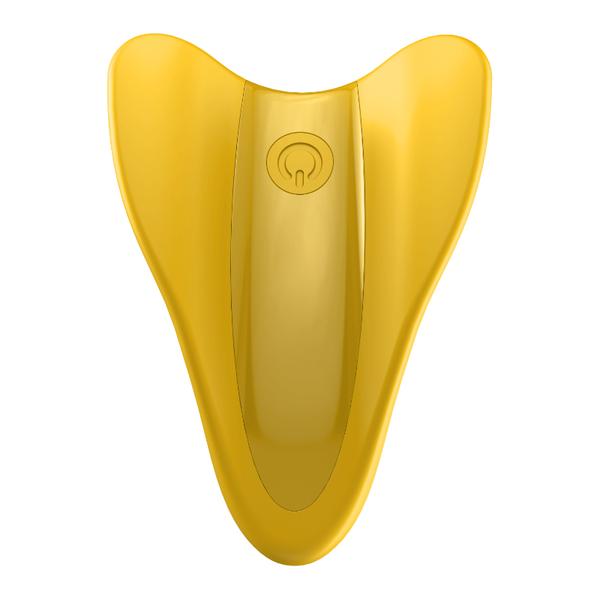 Satisfyer High Fly Rechargeable Finger Vibrator - Yellow