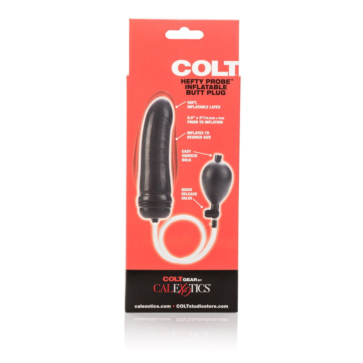 Colt Hefty Probe Inflatable Butt Plug-3274