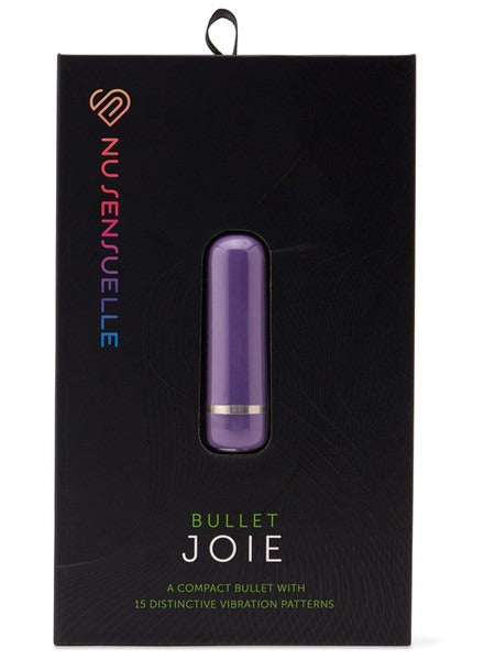 Nu Sensuelle Joie 15 Function Rechargeable Bullet Vibrator - Purple