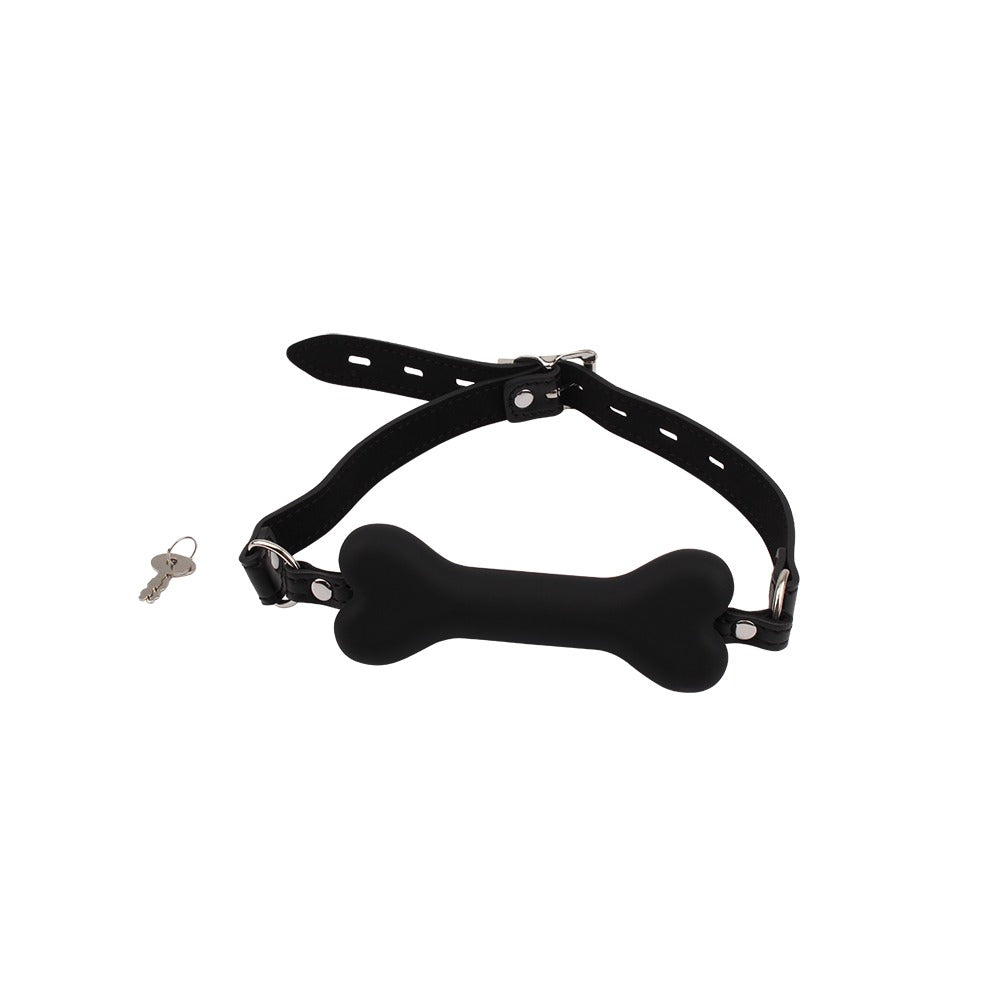 Behave Luxury Fetish Doggie Bone Bit Gag