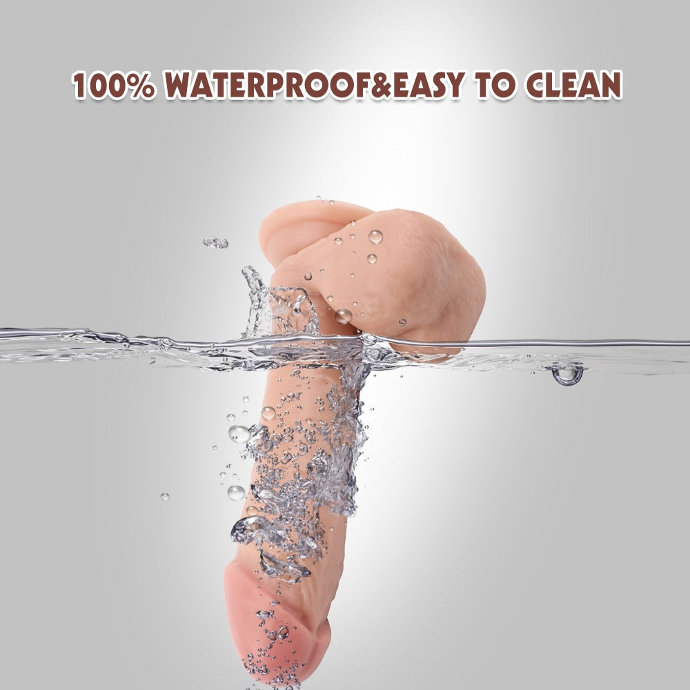 Fashion Dude Dual Density 7.9" Dildo with Balls