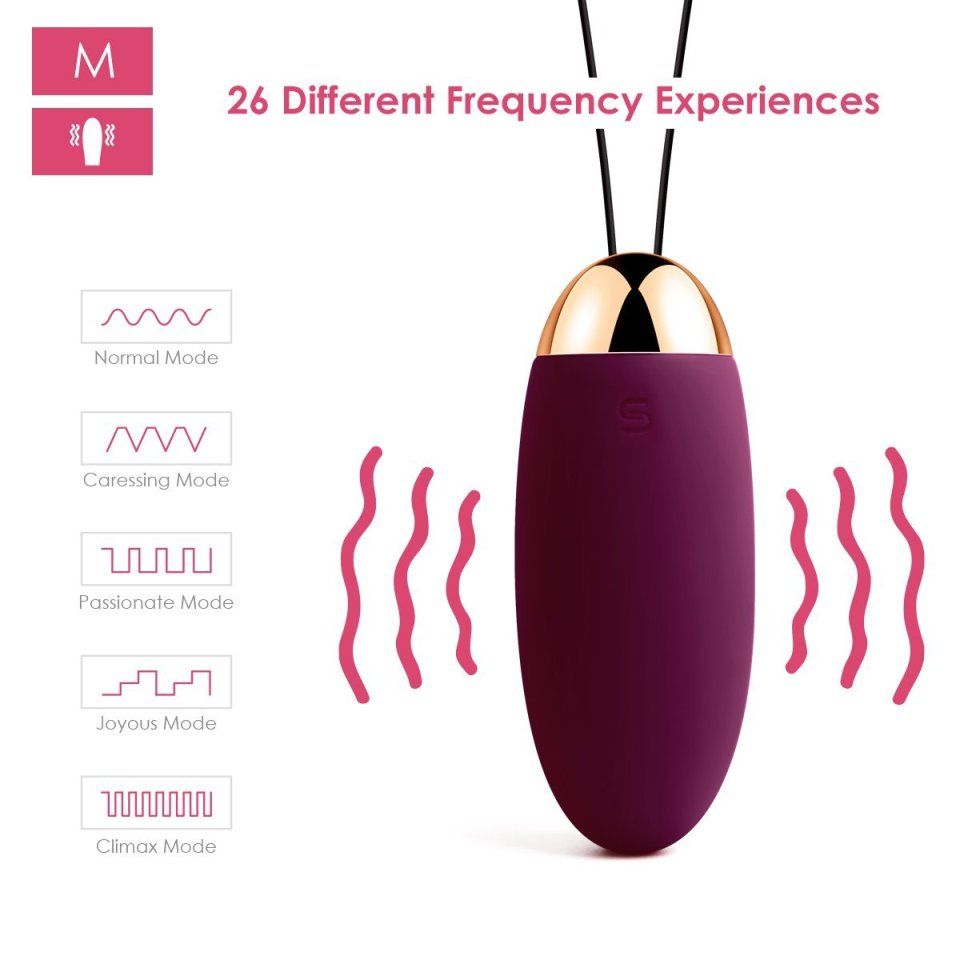 Svakom Elva Rechargeable Remote Control Vibrating Bullet - Violet