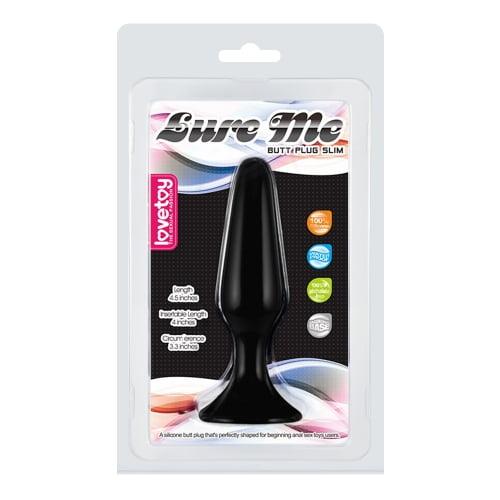 Lovetoy 4.5" Silicone Classic Anal Plug - Small