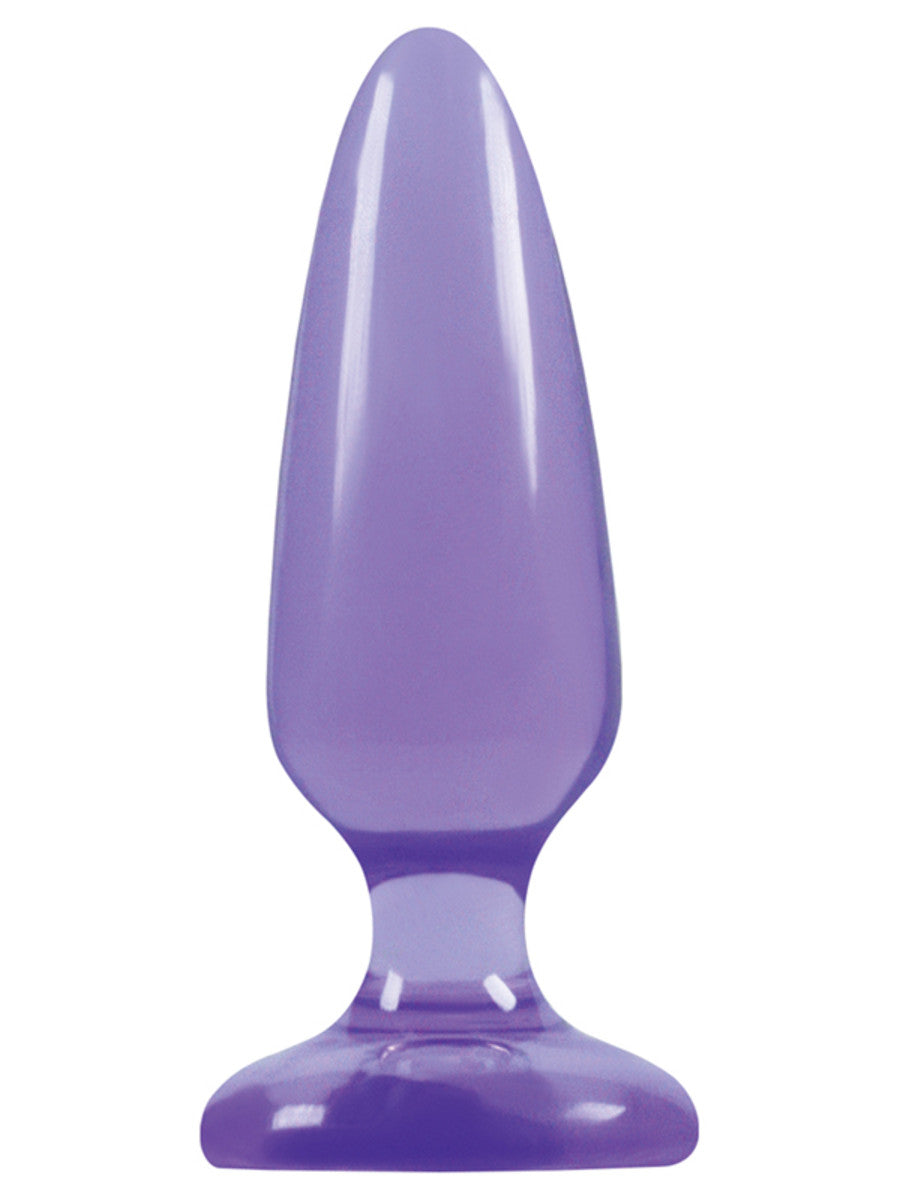 NS Novelties Jelly Rancher Pleasure Plug - Medium - Purple