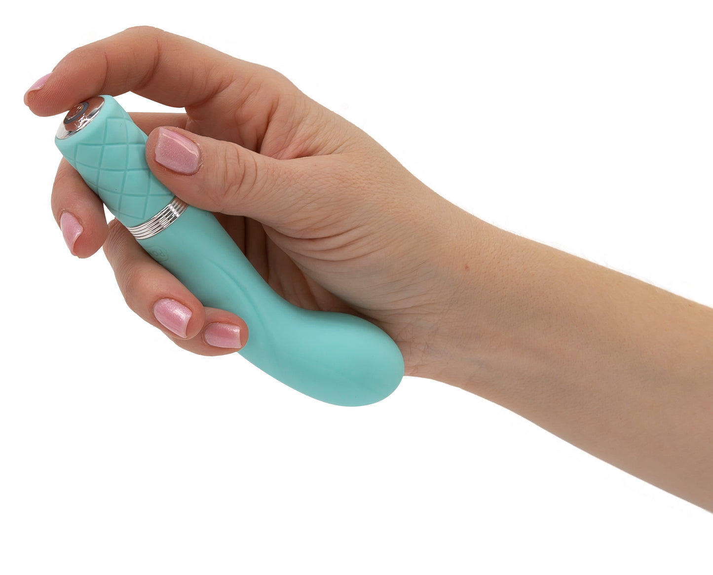 BMS Pillow Talk Racy G-Spot Rechargeable Vibrator - Teal