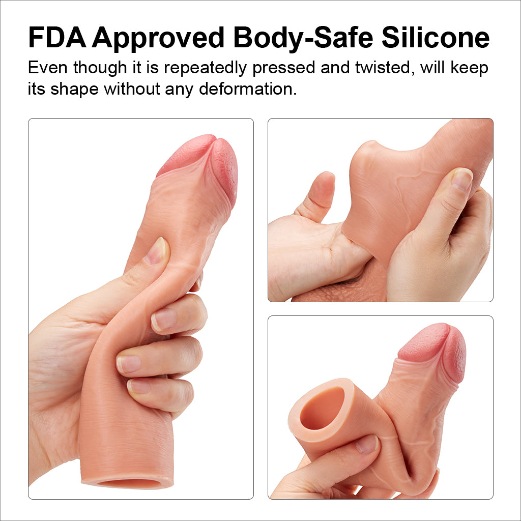 Lovetoy Products Revolutionary Silicone Nature Extender +2" Penis Extension