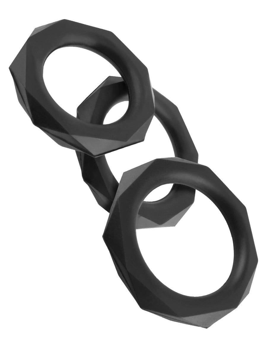 Fan+asy C-Ringz Silicone Designer Stamina Set-8314