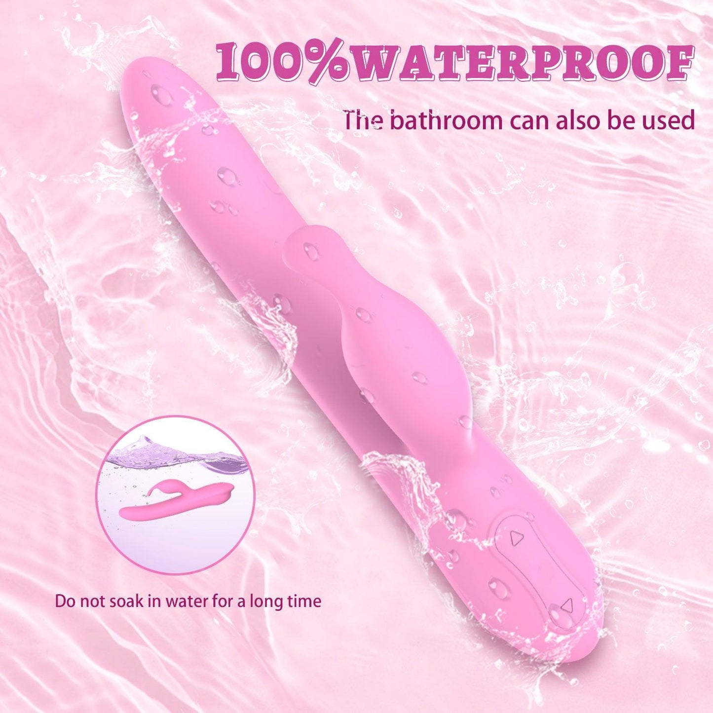 y.Love Newman 360 Rotation & Vibrating Ultra Wave Rabbit Vibrator