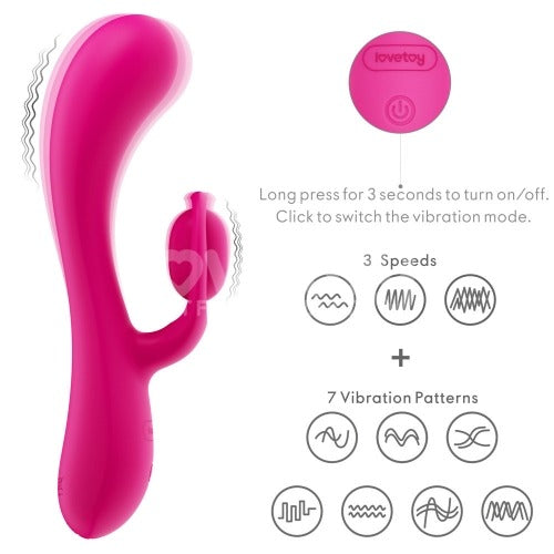Lovetoy Orbit L'Allure Rechargeable Rabbit Vibrator