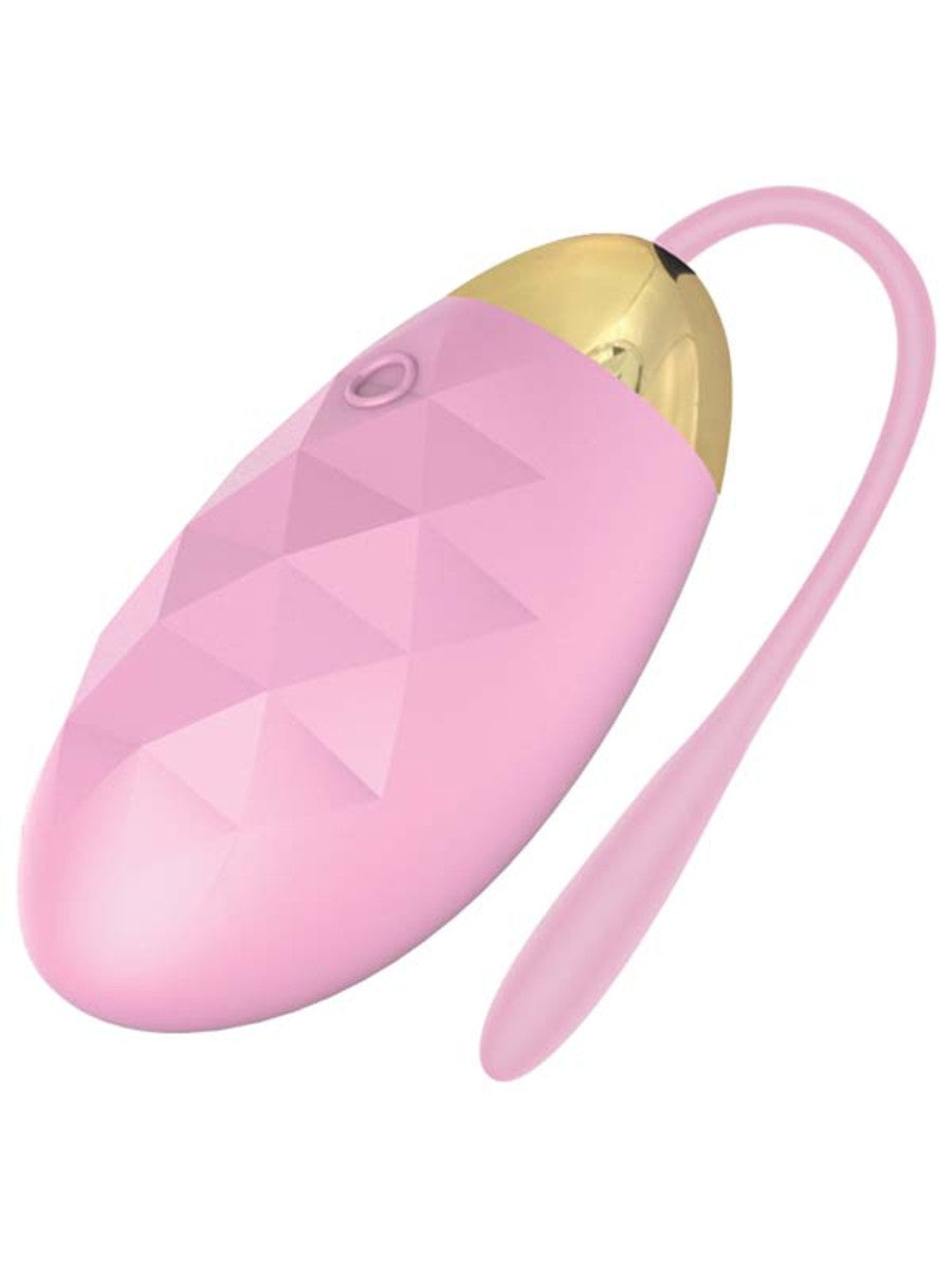 Diamonds by Playful The Majesty Rechargeable Egg with Remote - Pink