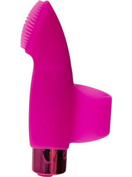BMS Naughty Nubbies Rechargeable Finger Vibrator - Hot Pink