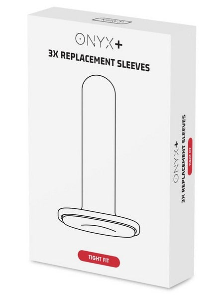Kiiroo Onyx+ Replacement Sleeves x 3 Tight Fit