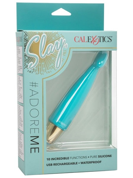 CalExotics Slay Adore Me Silicone Rechargeable Stimulator