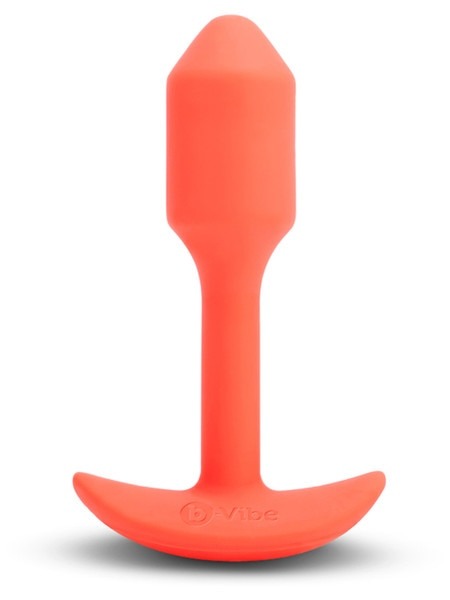 b-Vibe Vibrating Snug Plug Small - Orange