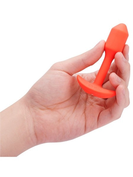 b-Vibe Vibrating Snug Plug Small - Orange