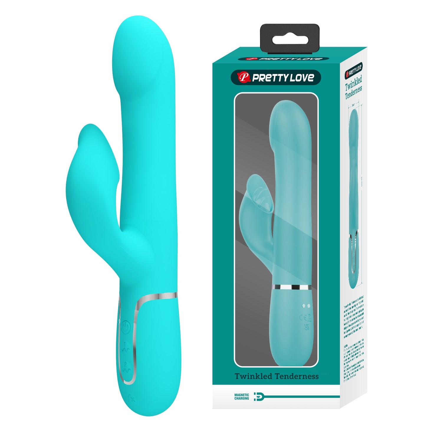 Pretty Love Twinkled Tenderness Rolling Rabbit Vibrator - Falin