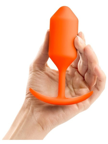 B-Vibe Snug Plug 3 Weighted Silicone Plug