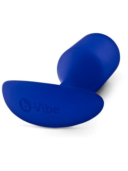 b-Vibe Snug Plug 4 Weighted Silicone Anal Plug - XL