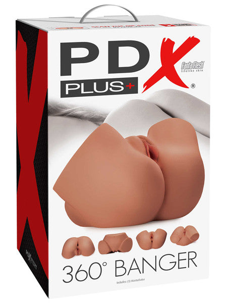 Pipedream PDX Plus 360 Banger Masturbator - Tan