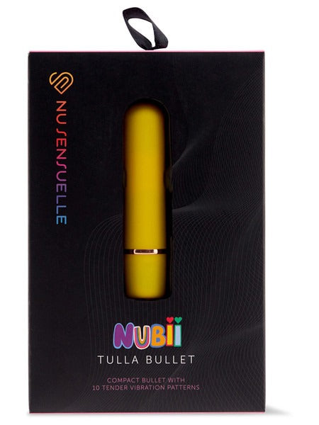Nu Sensuelle Nubii Tulla Rechargeable Compact Bullet - Yellow
