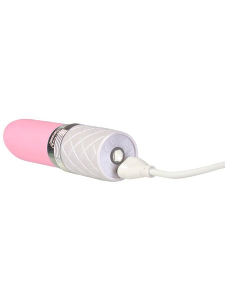 BMS Pillow Talk Lusty Rechargeable Flickering Massager - Pink
