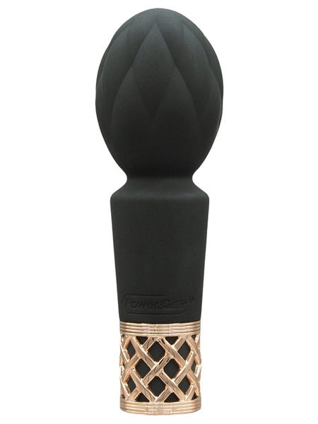 BMS Pillow Talk Secrets Pleasure Rechargeable Luxurious Mini Massager - Black