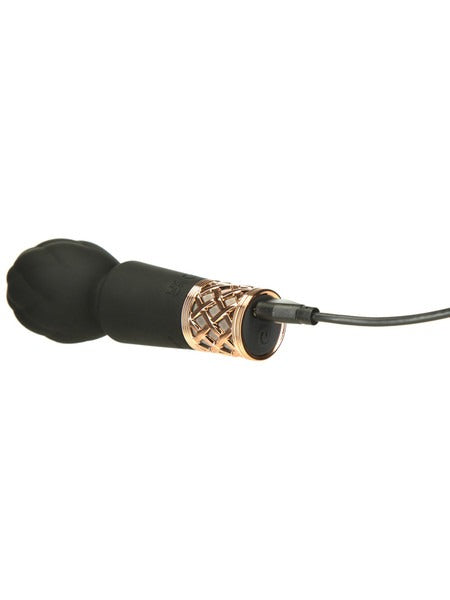 BMS Pillow Talk Secrets Pleasure Rechargeable Luxurious Mini Massager - Black