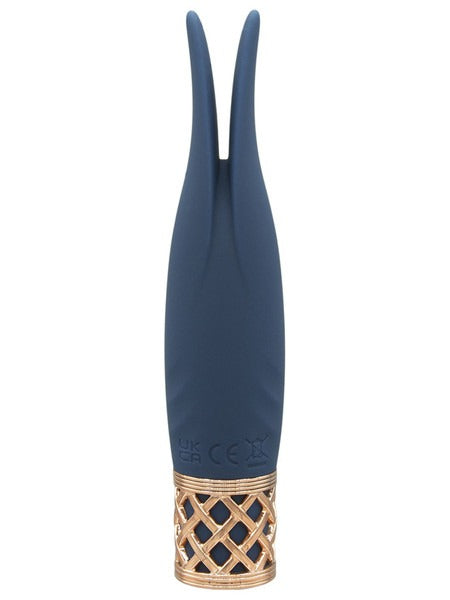 BMS Pillow Talk Secrets Playful Rechargeable Luxurious Mini Massager - Blue
