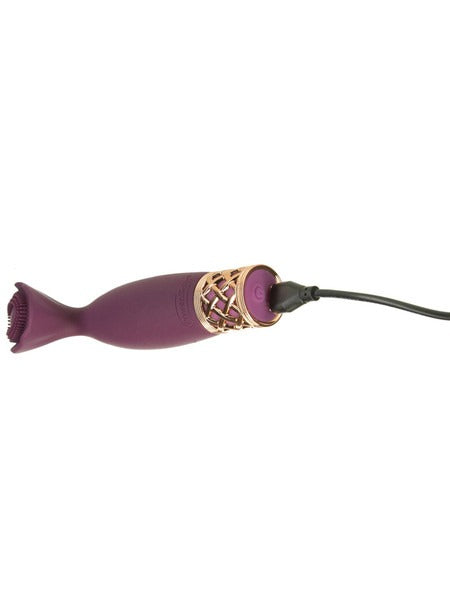 BMS Pillow Talk Secrets Passion Rechargeable Luxurious Mini Massager - Wine