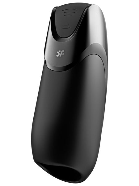 Satisfyer Men Vibration + Masturbator with App Control - Black