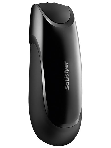 Satisfyer Men Vibration + Masturbator with App Control - Black