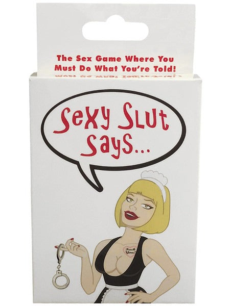 Kheper Games Sexy Slut Says Cards