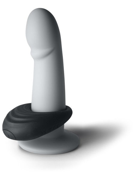 Rocks Off Spire Vibrating Cockring - Black