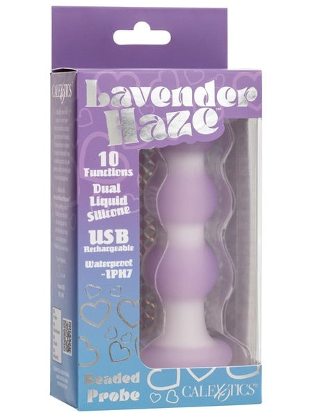 Calexotics Lavender Haze Beaded Rechargeable Probe