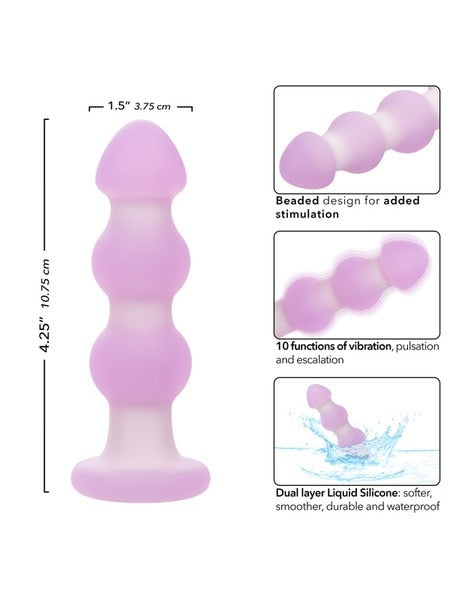 Calexotics Lavender Haze Beaded Rechargeable Probe