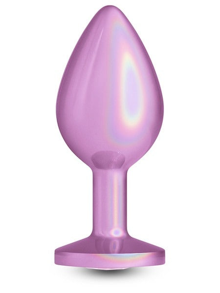 NS Novelties Rear Assets Holographic Metal Butt Plug - Medium